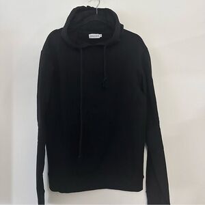 Danielle Guizio Hoodie Classic Black Basic size medium